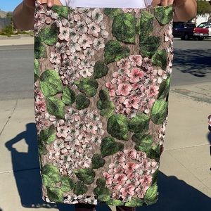 Floral skirt